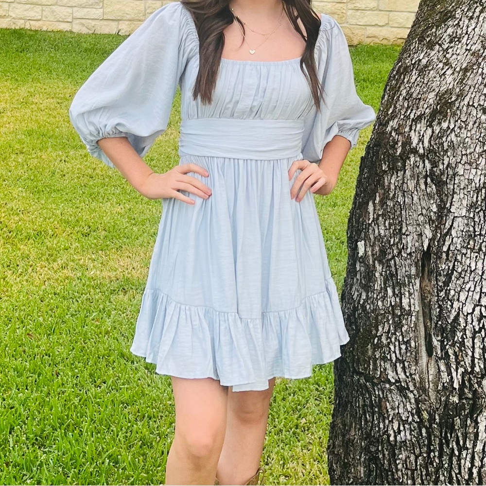 Hello Molly Sky Blue Dress
